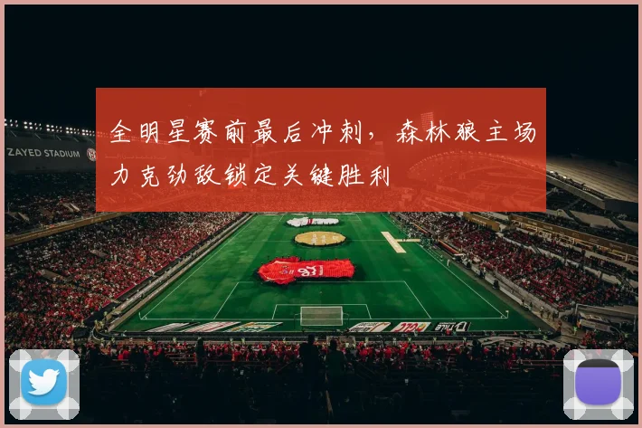 全明星赛前最后冲刺，森林狼主场力克劲敌锁定关键胜利